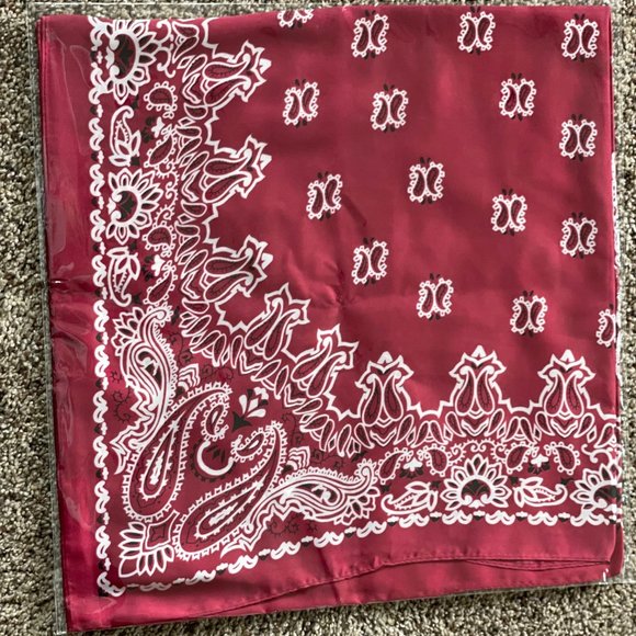 Satin Headband Scarves Silk Feeling Bandana - Picture 2 of 3